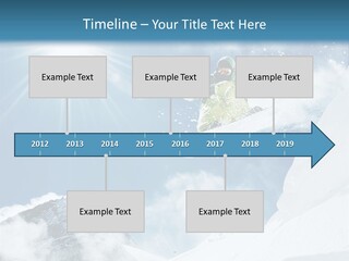 Resorts Speed Winter PowerPoint Template