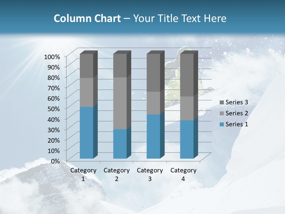 Resorts Speed Winter PowerPoint Template