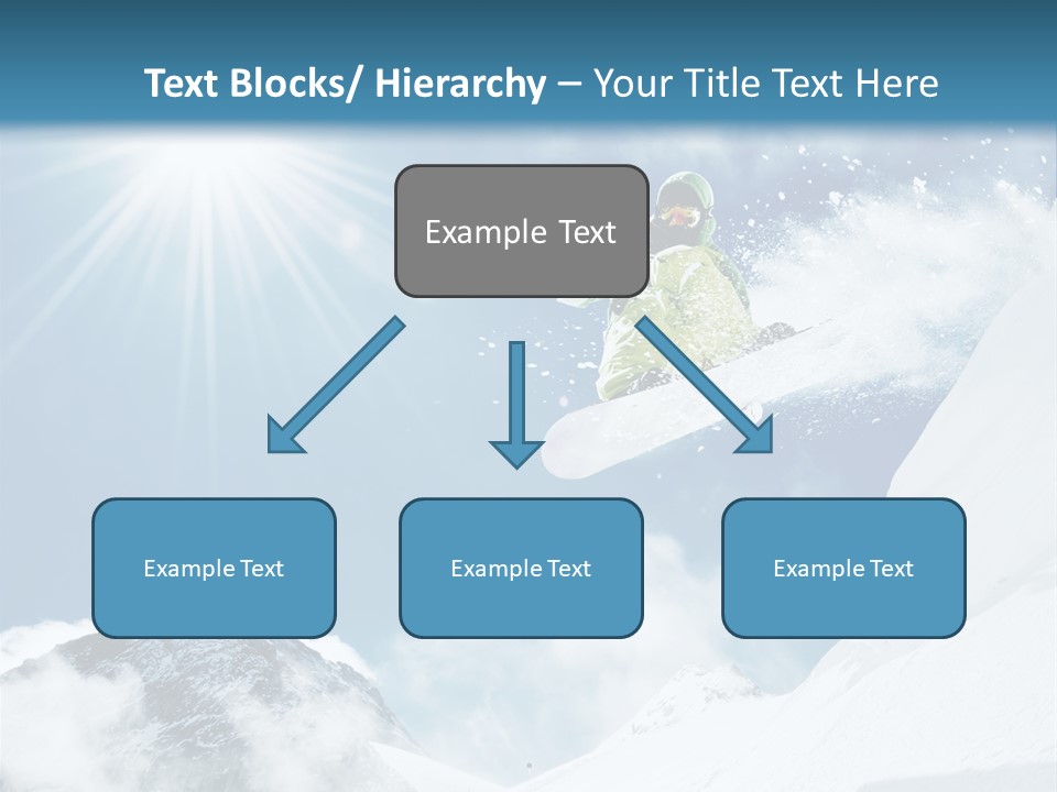 Resorts Speed Winter PowerPoint Template