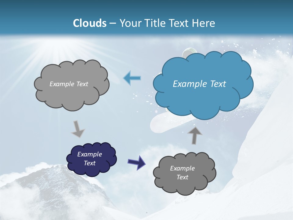 Resorts Speed Winter PowerPoint Template