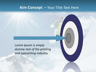 Resorts Speed Winter PowerPoint Template