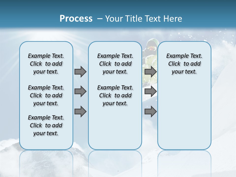 Resorts Speed Winter PowerPoint Template