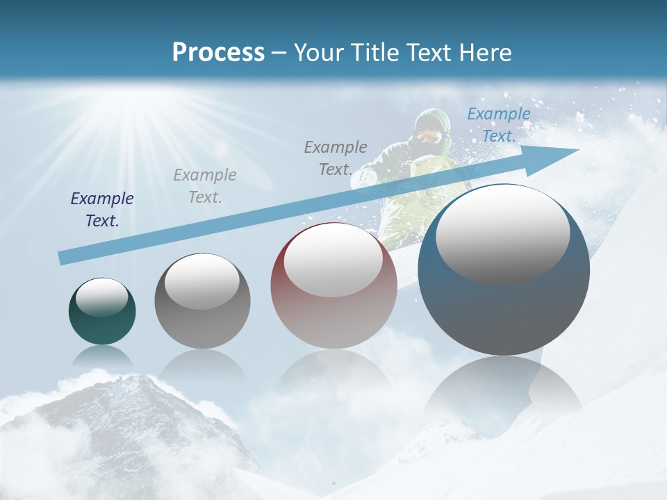 Resorts Speed Winter PowerPoint Template