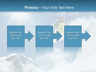 Resorts Speed Winter PowerPoint Template