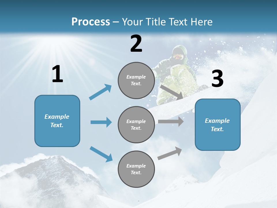 Resorts Speed Winter PowerPoint Template