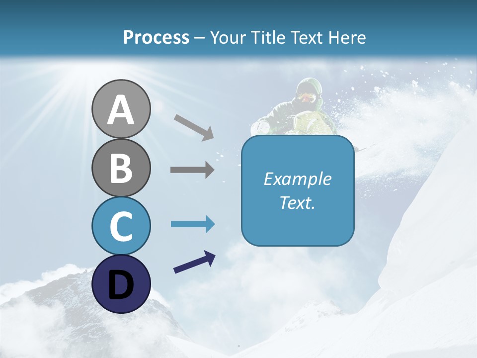Resorts Speed Winter PowerPoint Template