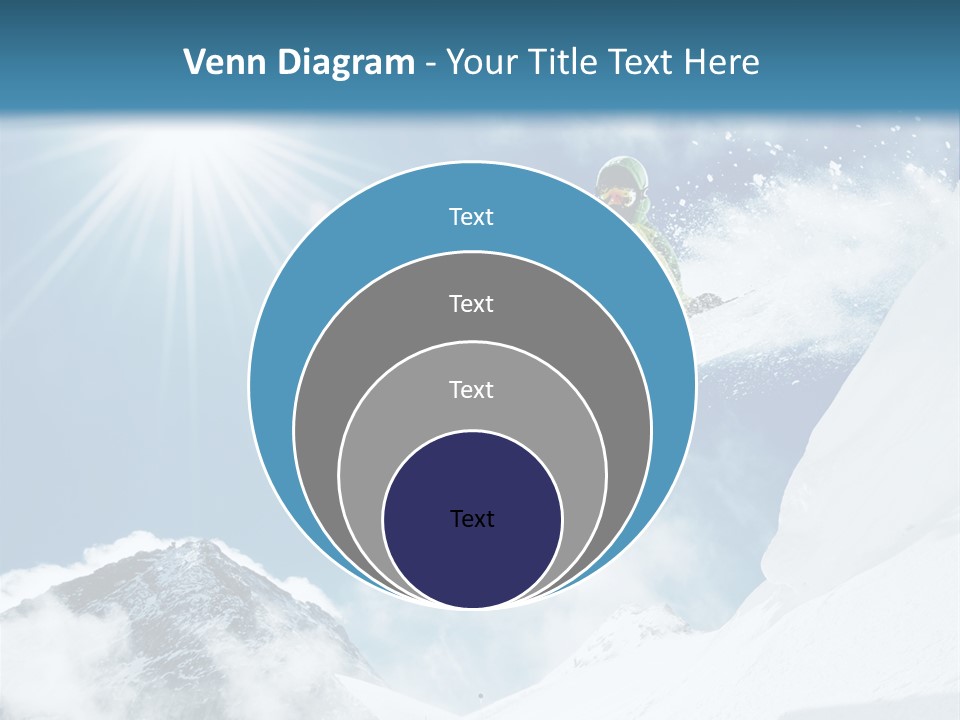 Resorts Speed Winter PowerPoint Template