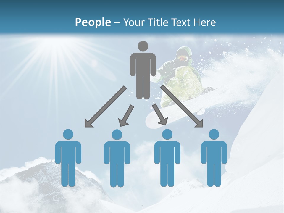 Resorts Speed Winter PowerPoint Template