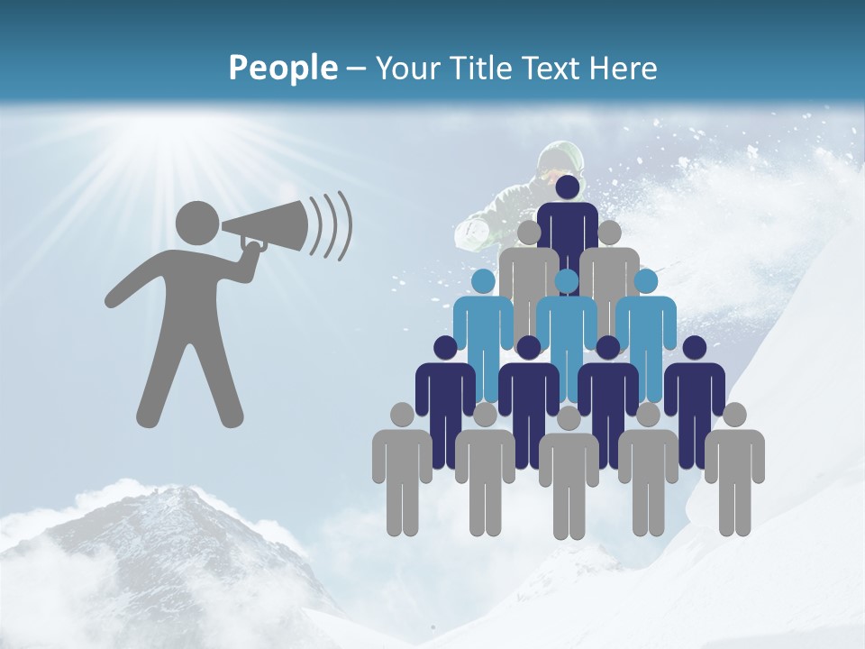 Resorts Speed Winter PowerPoint Template