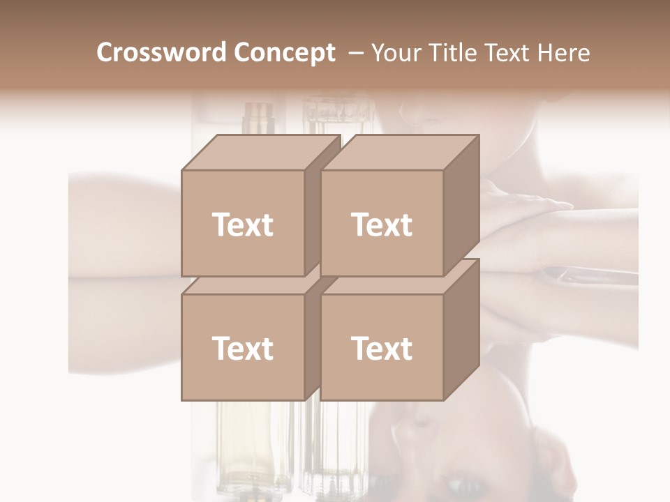 Cute Portrait Several PowerPoint Template