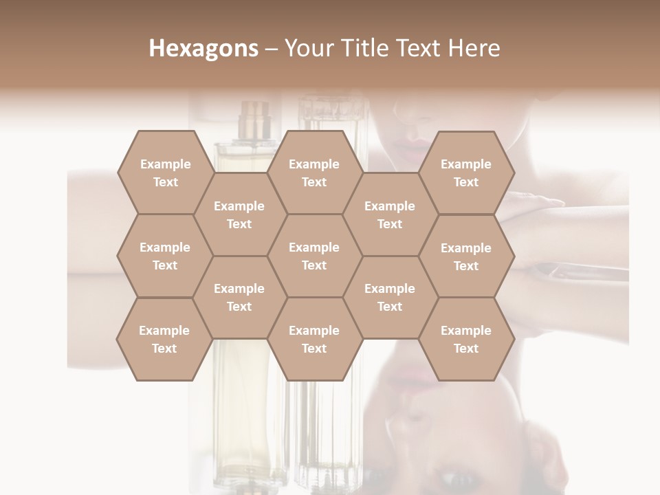 Cute Portrait Several PowerPoint Template