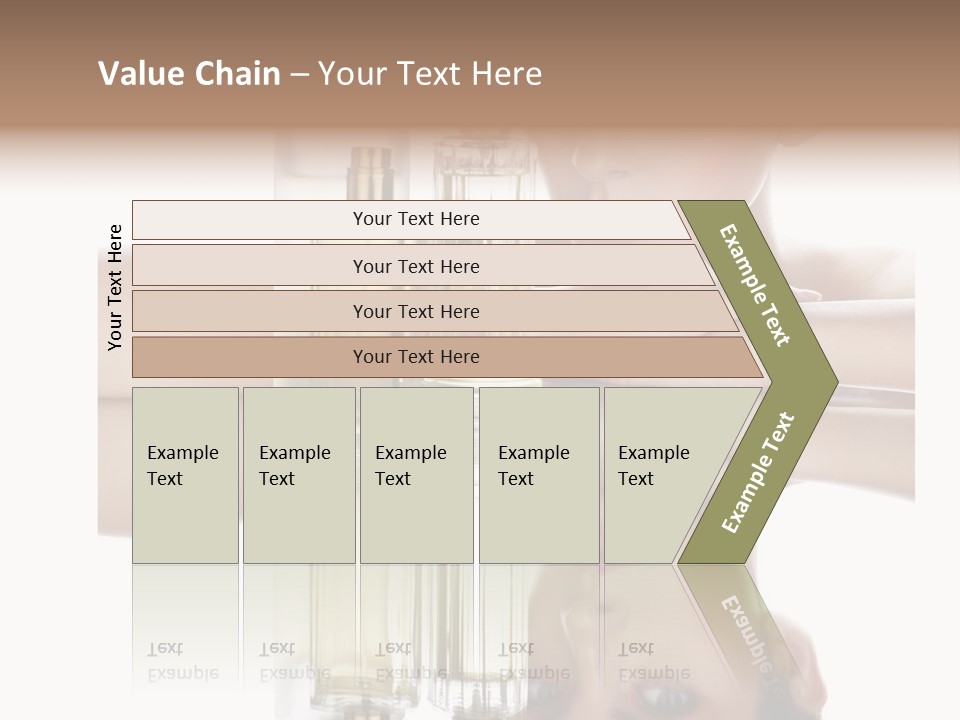 Cute Portrait Several PowerPoint Template