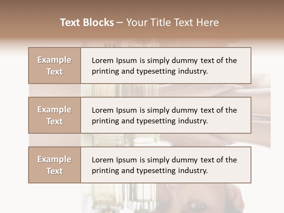 Cute Portrait Several PowerPoint Template