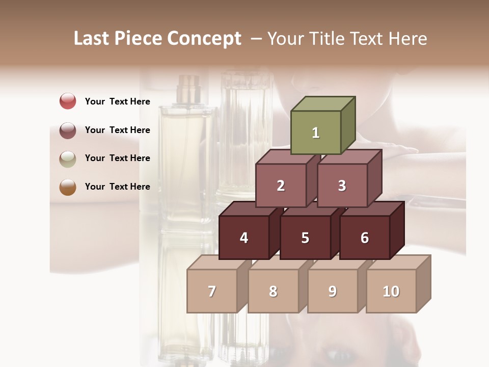 Cute Portrait Several PowerPoint Template