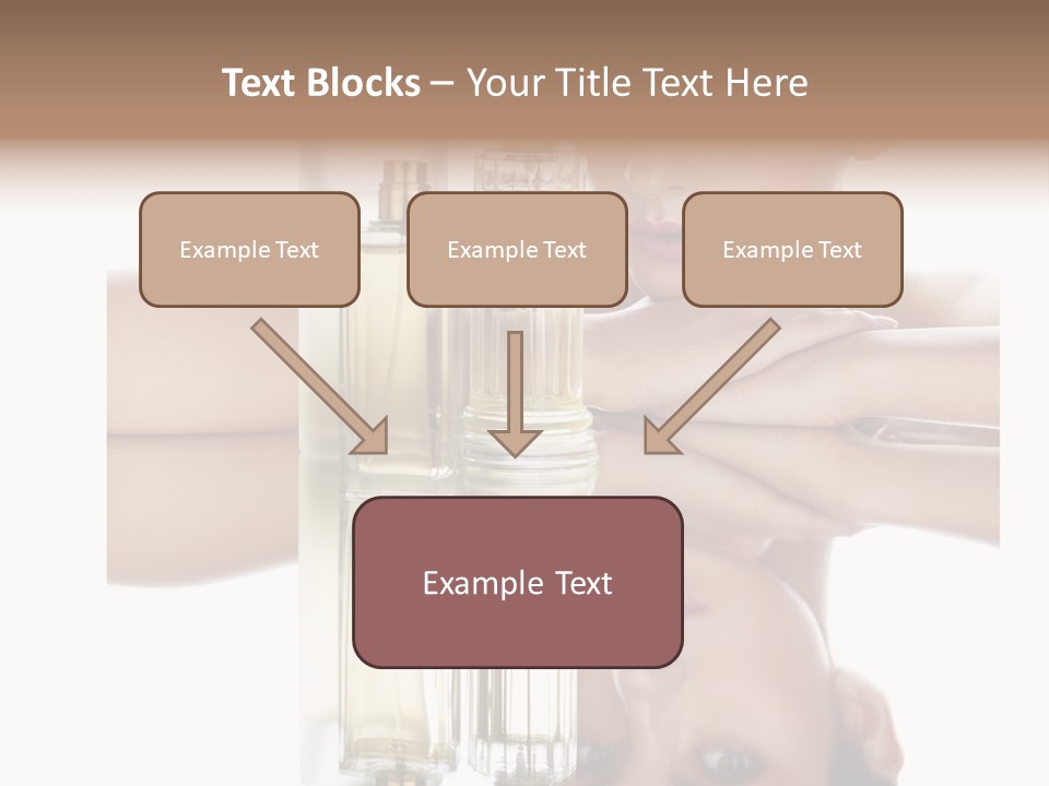 Cute Portrait Several PowerPoint Template