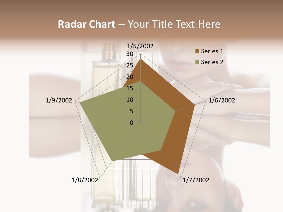 Cute Portrait Several PowerPoint Template