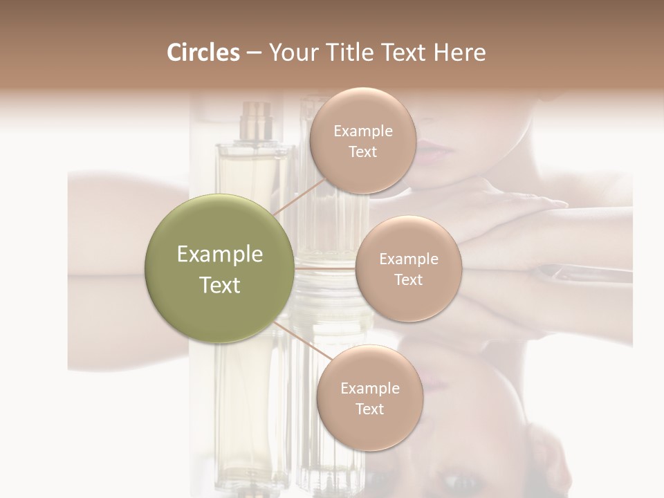 Cute Portrait Several PowerPoint Template