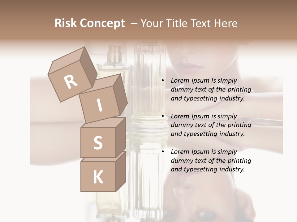 Cute Portrait Several PowerPoint Template