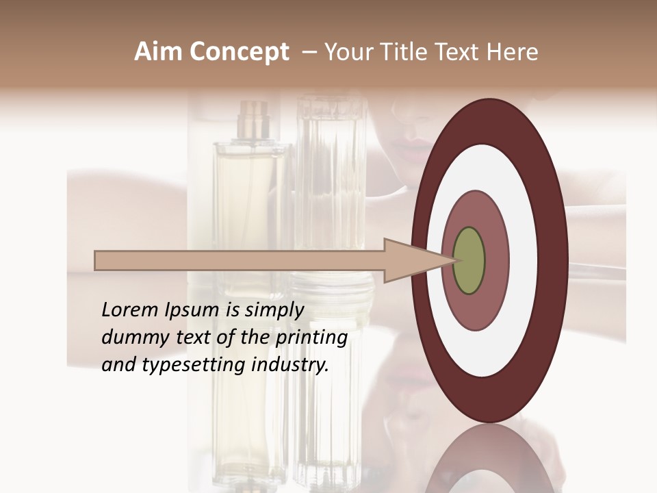 Cute Portrait Several PowerPoint Template