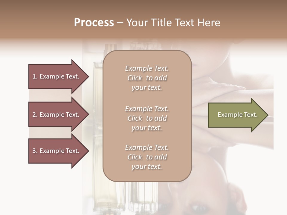 Cute Portrait Several PowerPoint Template