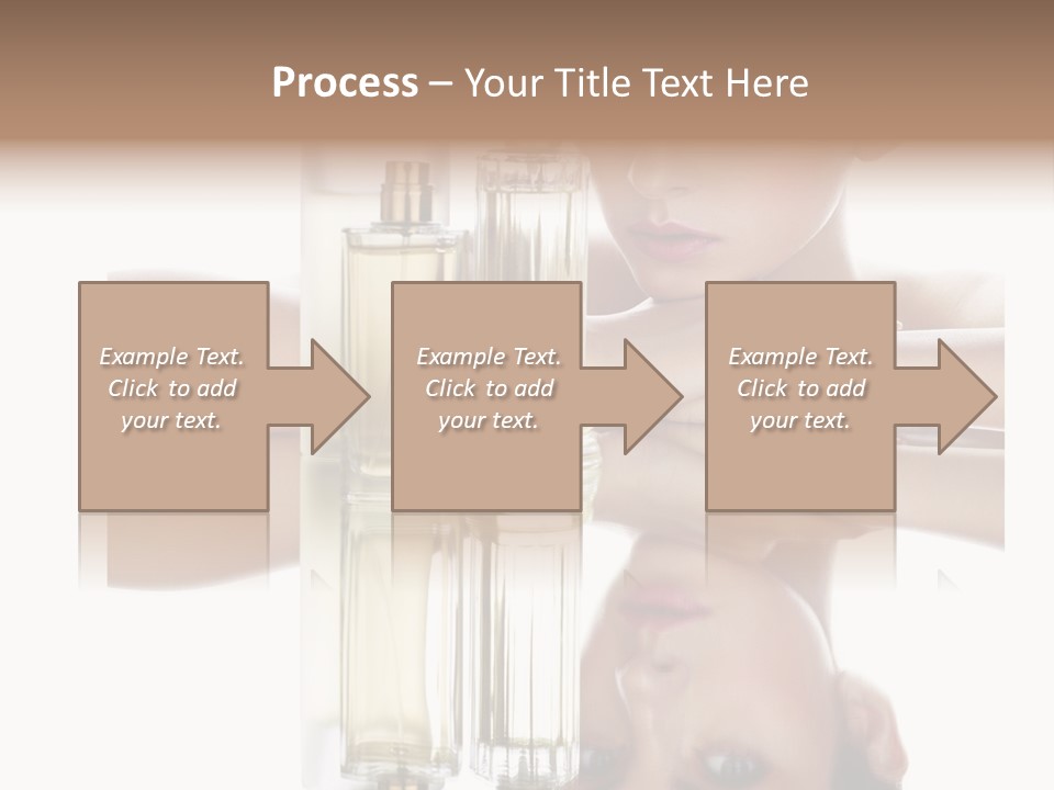 Cute Portrait Several PowerPoint Template