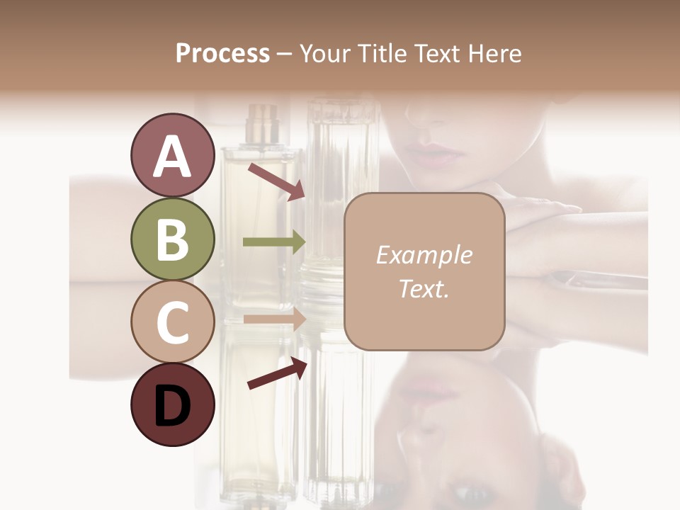 Cute Portrait Several PowerPoint Template