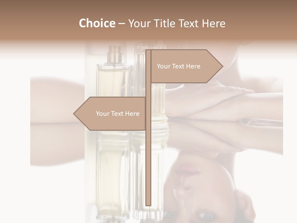 Cute Portrait Several PowerPoint Template