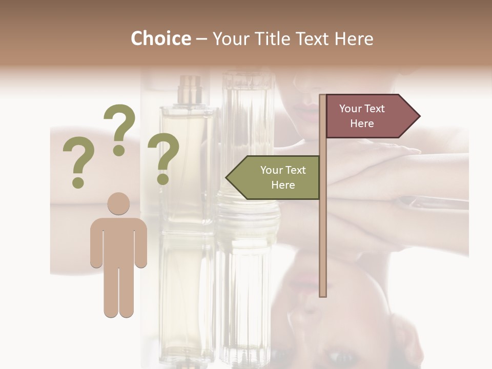 Cute Portrait Several PowerPoint Template