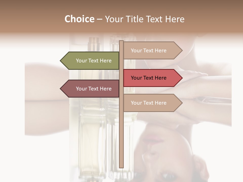 Cute Portrait Several PowerPoint Template