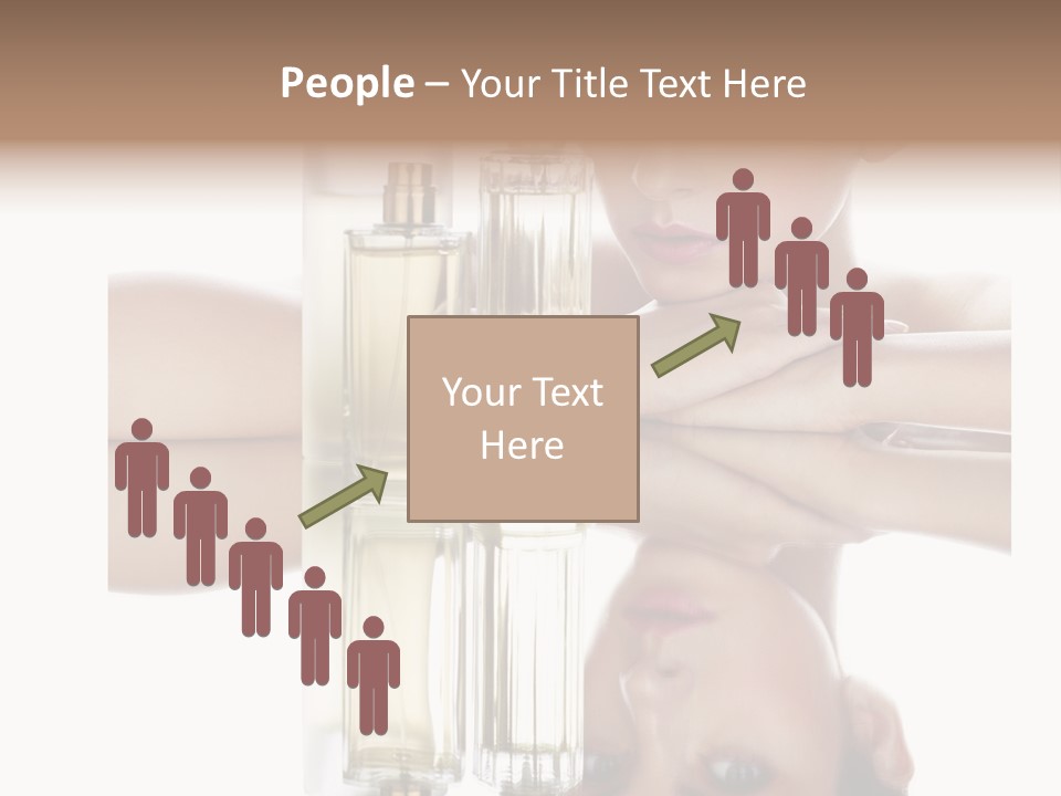 Cute Portrait Several PowerPoint Template