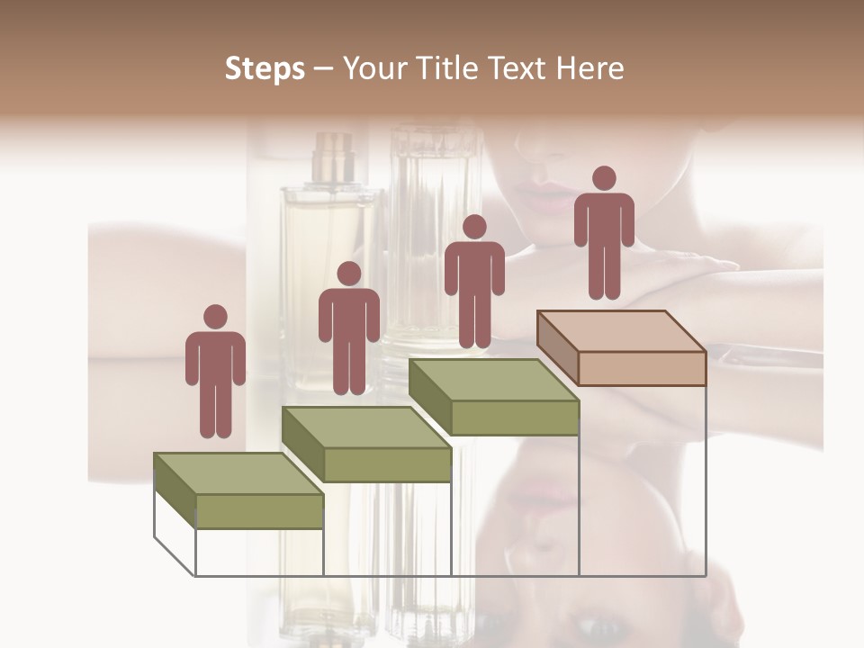 Cute Portrait Several PowerPoint Template