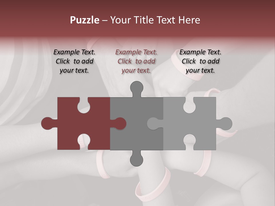 Mammogram Together Pink PowerPoint Template