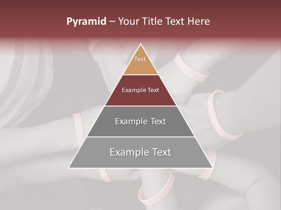 Mammogram Together Pink PowerPoint Template