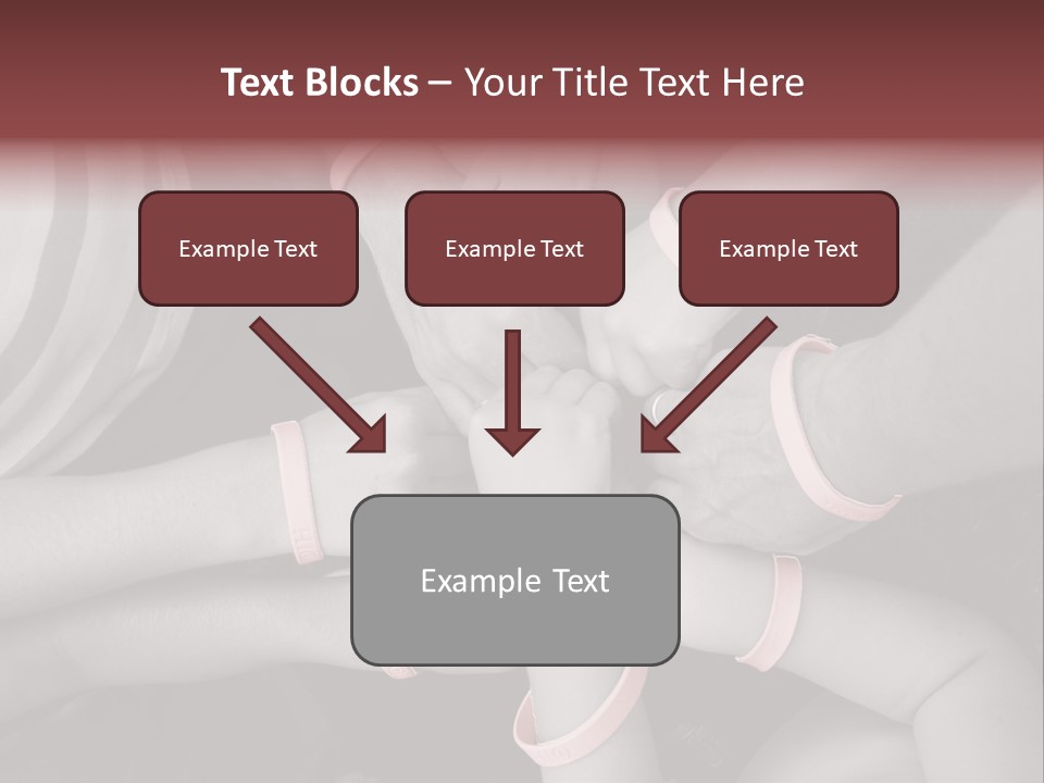 Mammogram Together Pink PowerPoint Template
