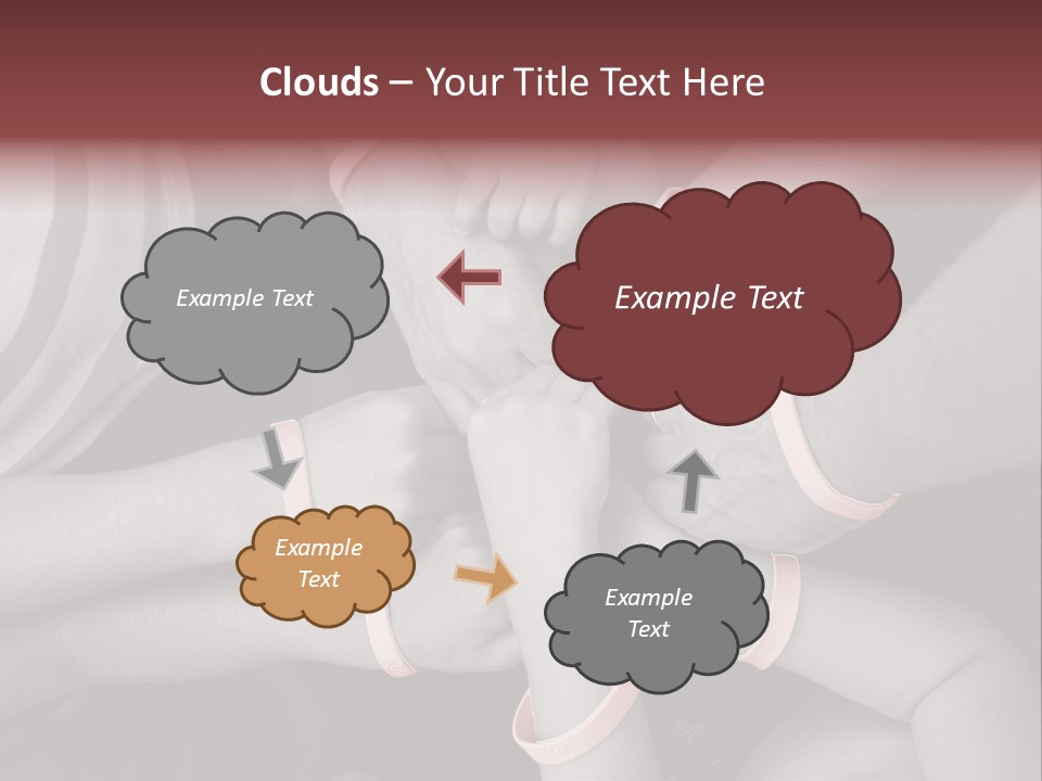 Mammogram Together Pink PowerPoint Template