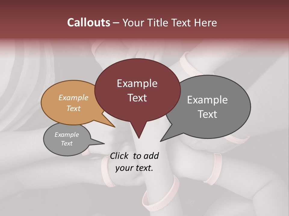 Mammogram Together Pink PowerPoint Template