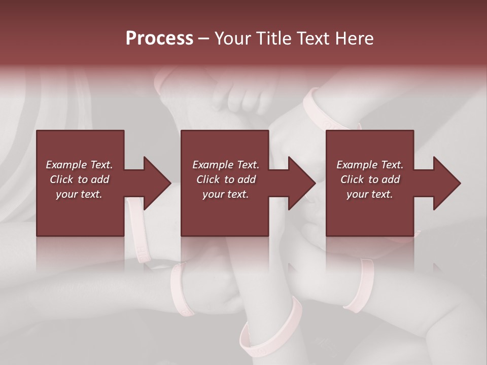 Mammogram Together Pink PowerPoint Template