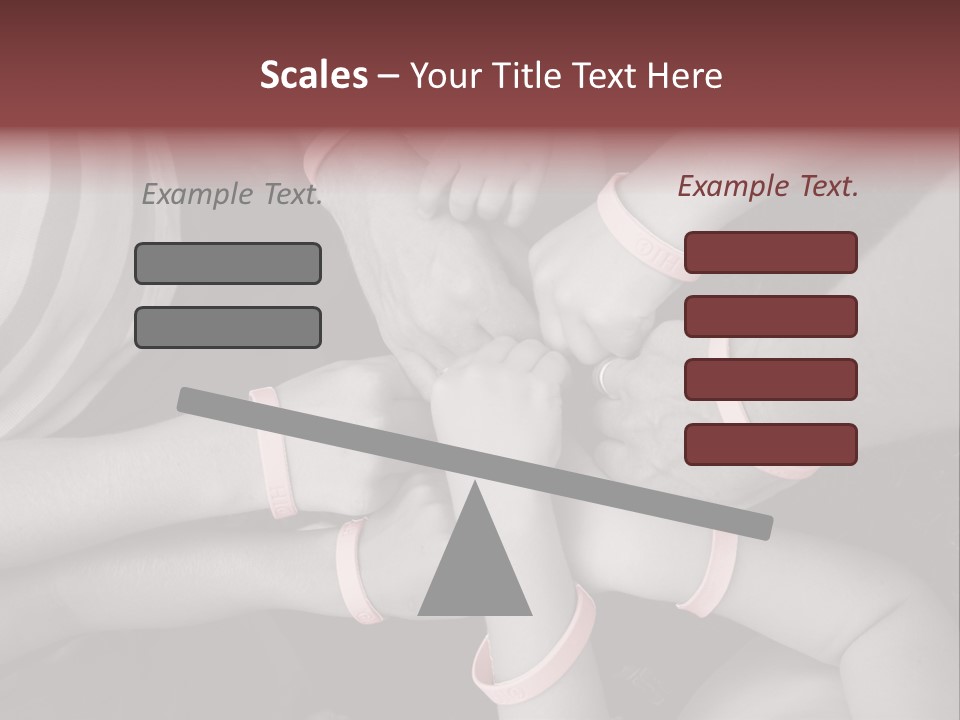 Mammogram Together Pink PowerPoint Template