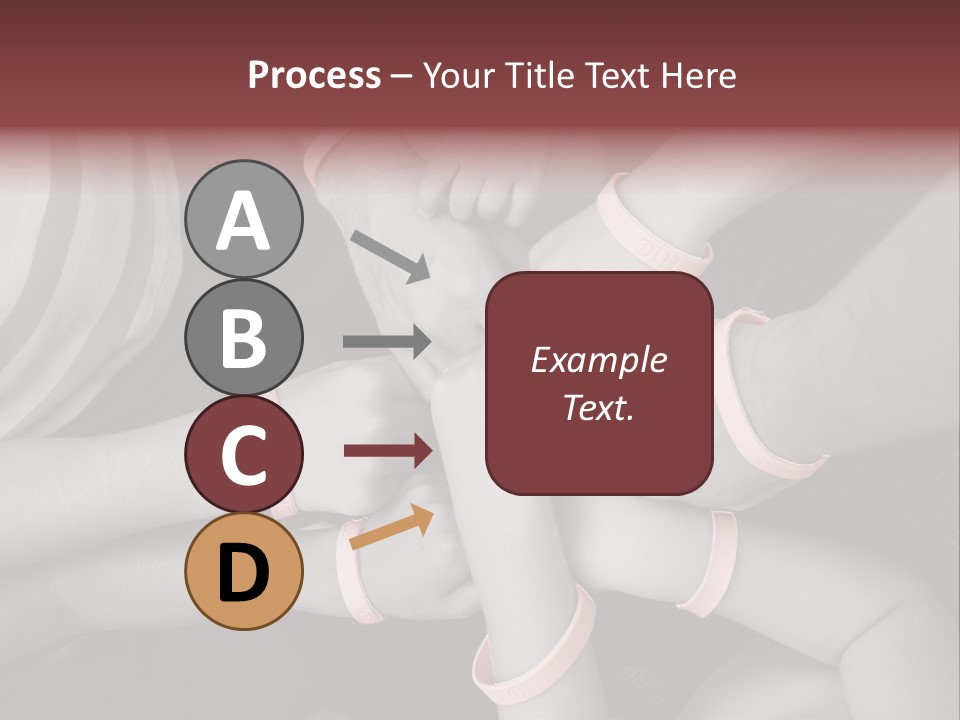 Mammogram Together Pink PowerPoint Template