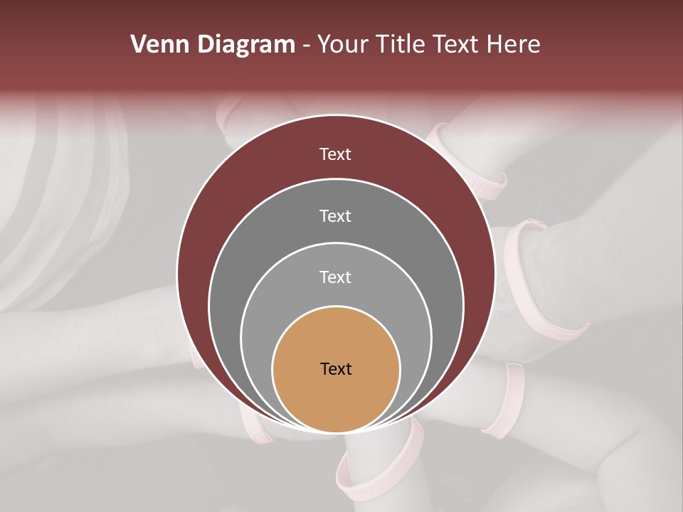 Mammogram Together Pink PowerPoint Template