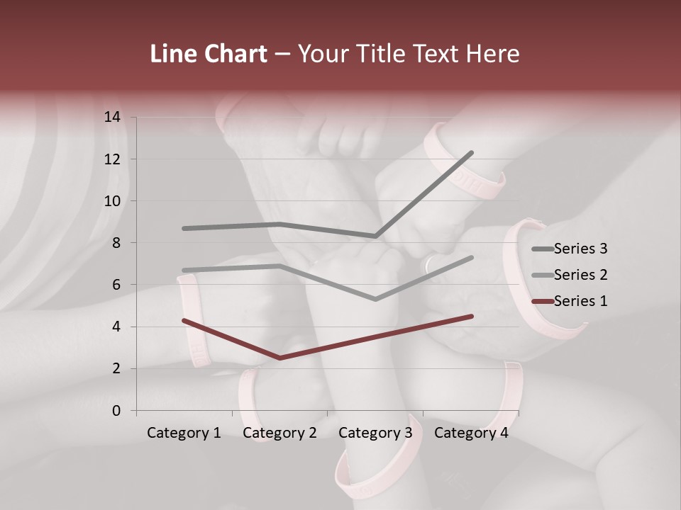 Mammogram Together Pink PowerPoint Template