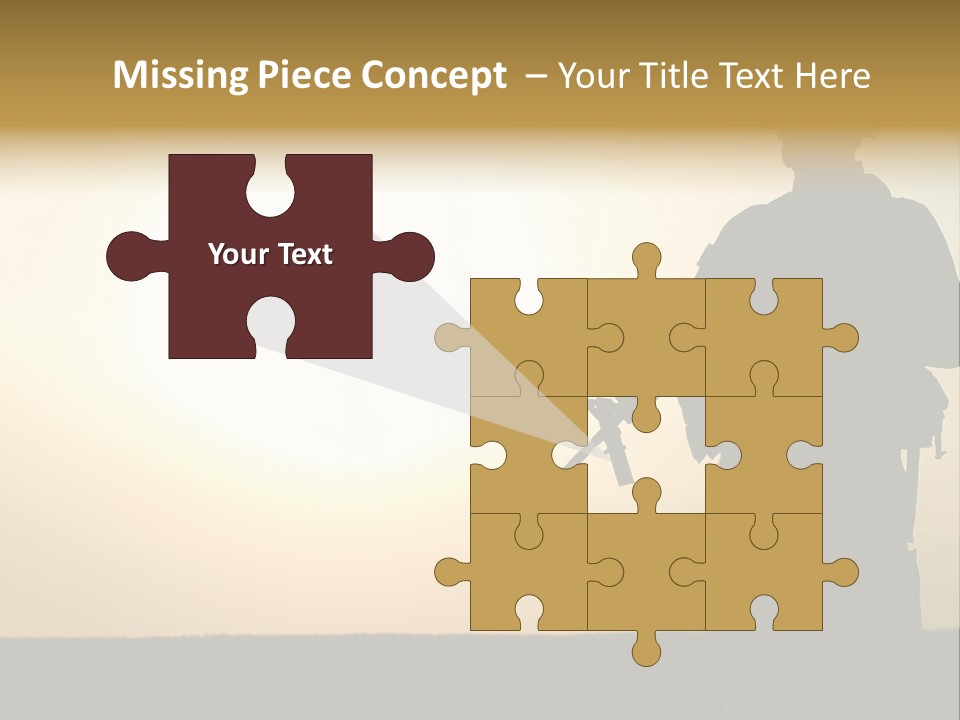 Special Acu Commando PowerPoint Template