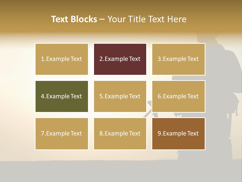 Special Acu Commando PowerPoint Template