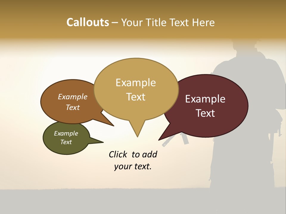 Special Acu Commando PowerPoint Template