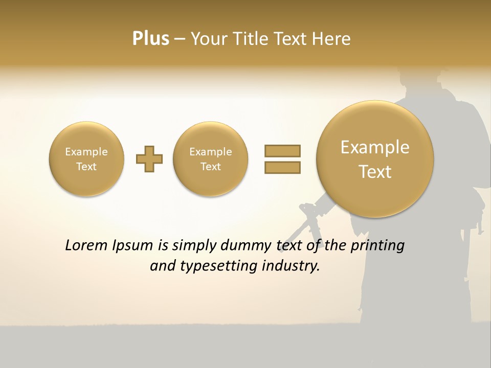 Special Acu Commando PowerPoint Template