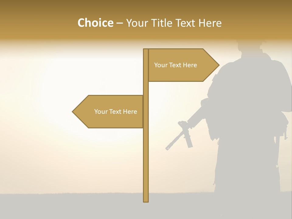 Special Acu Commando PowerPoint Template