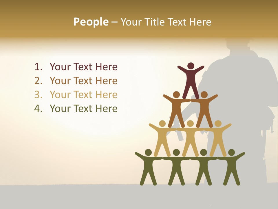 Special Acu Commando PowerPoint Template