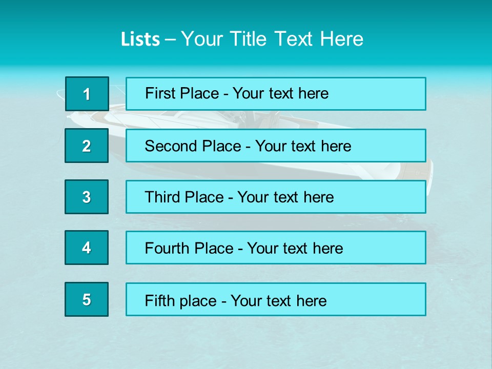 Natural Nature Scenery PowerPoint Template