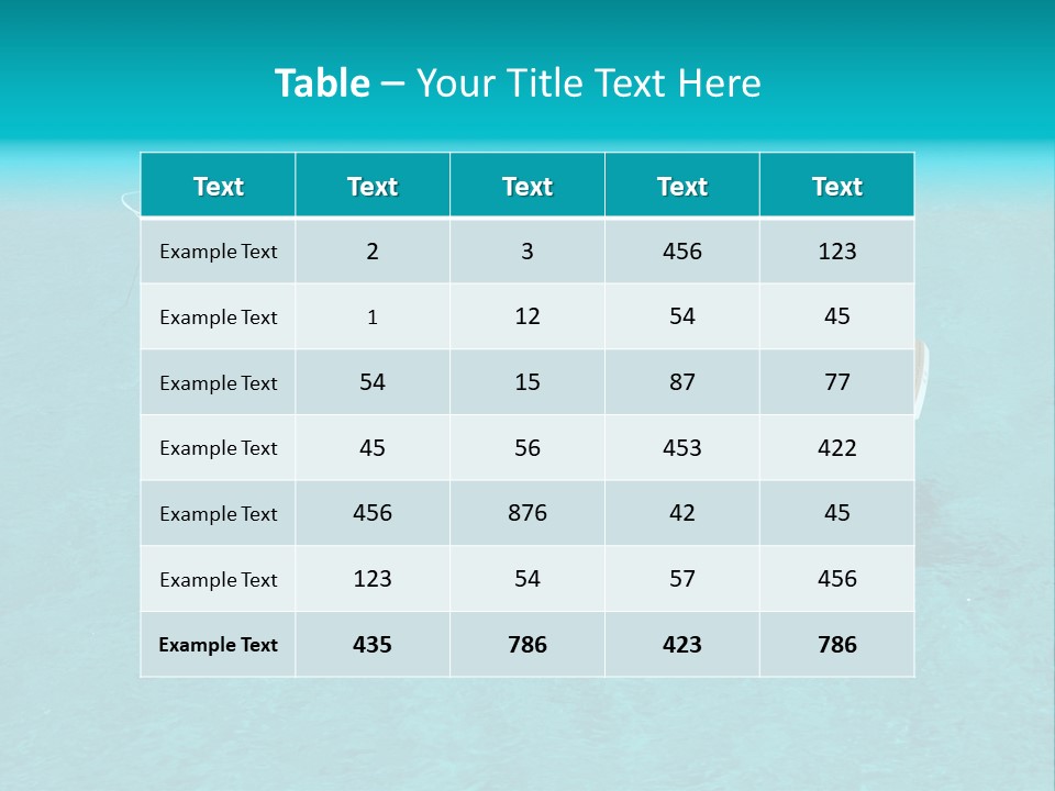 Natural Nature Scenery PowerPoint Template