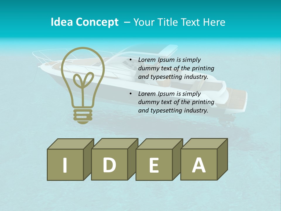 Natural Nature Scenery PowerPoint Template